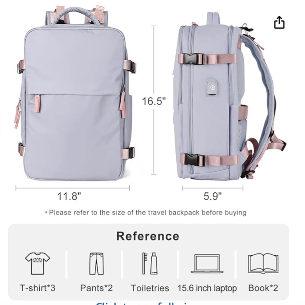 Travel Backpack (NEW)
